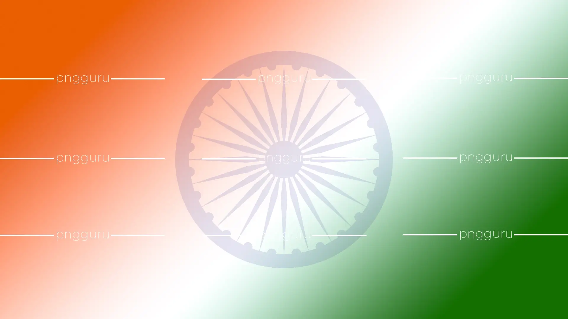 Indian flag gradient background